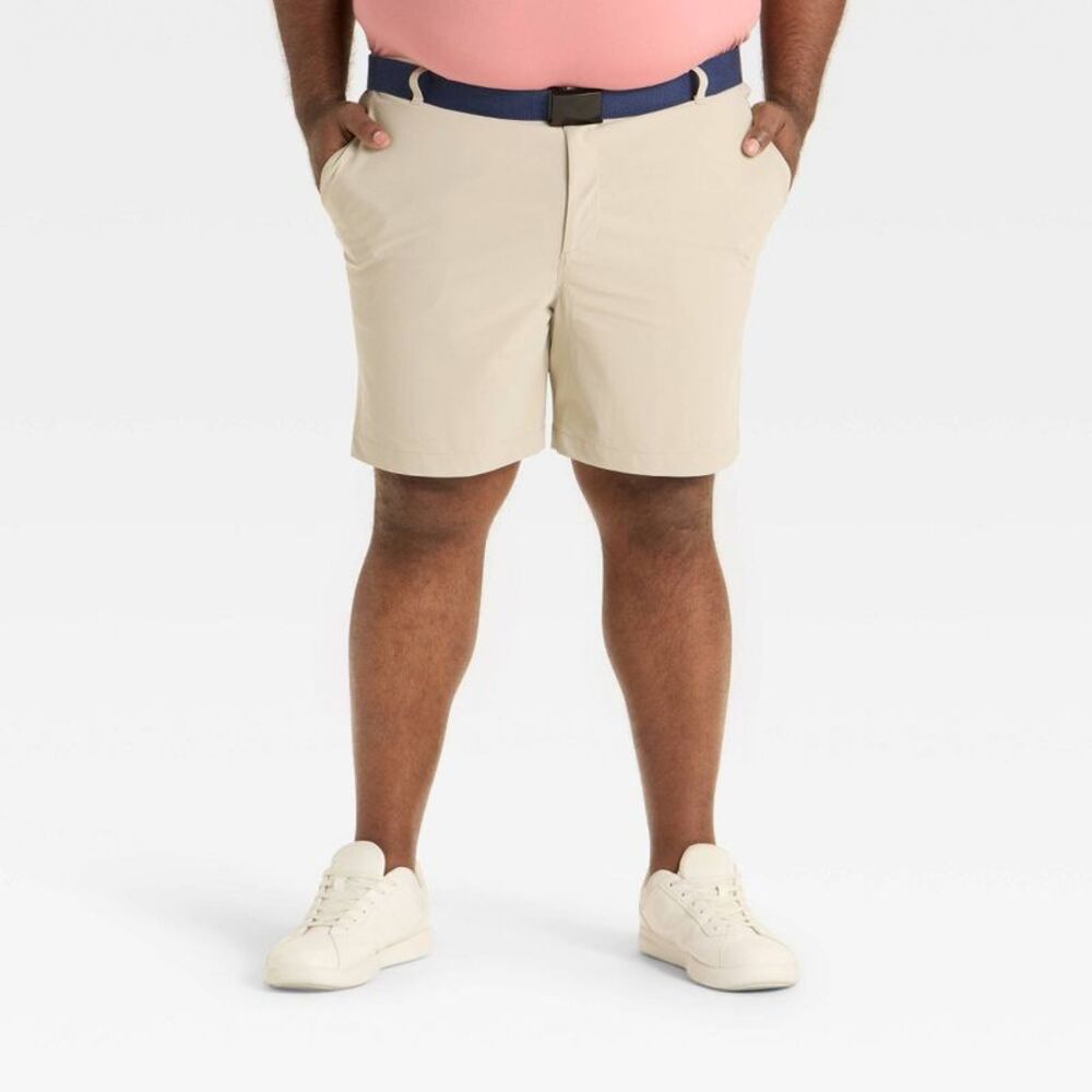 Men's Big 360 Lifestyle Golf Shorts 7" - All In Motion Almond 42